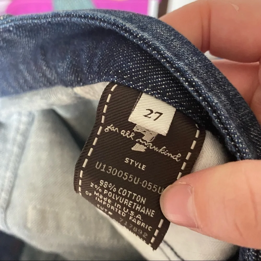 7 For All Mankind A Pocket Jeans Sz 27 Blue Women’s Flare